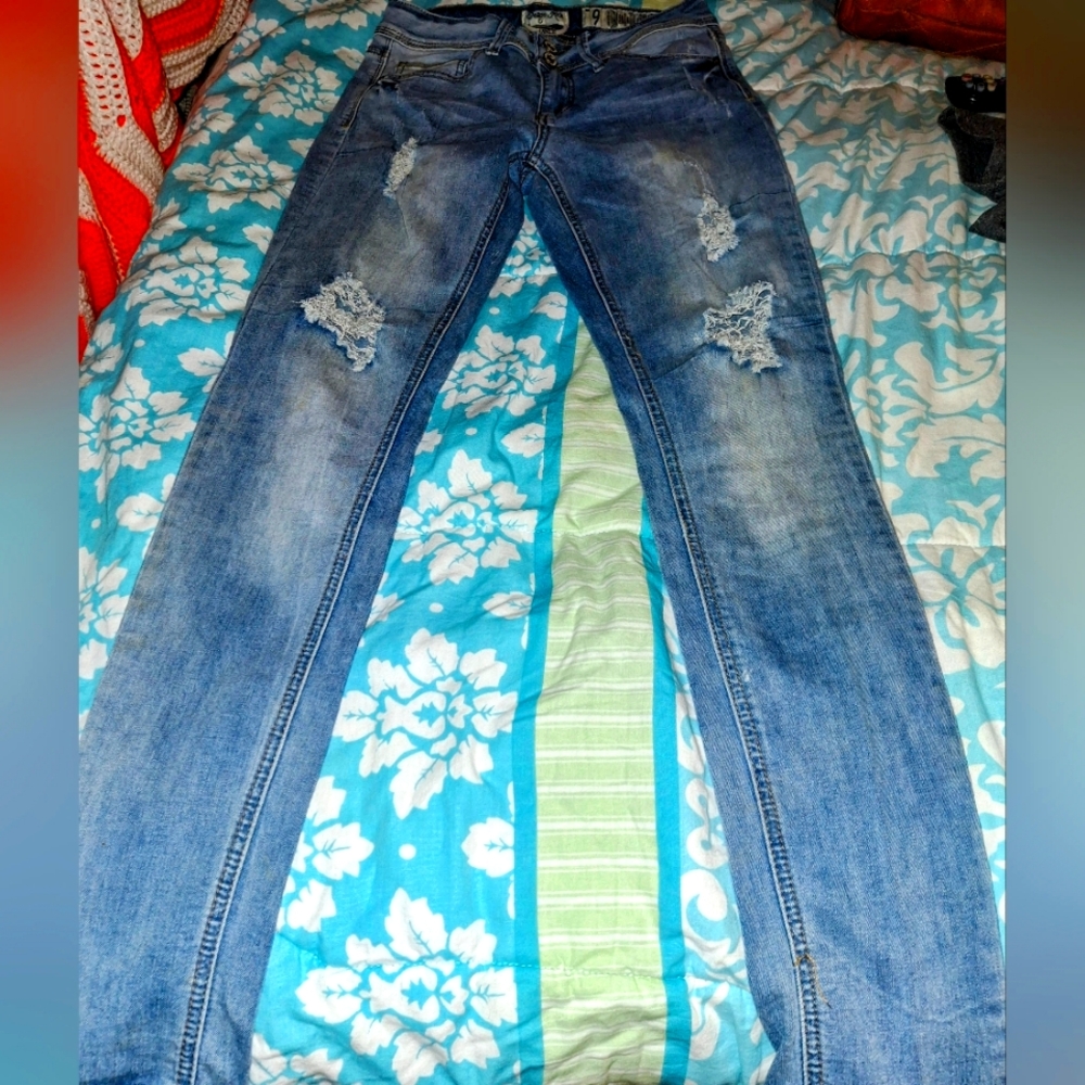 INDIGO REIN WOMENS CUTE JEANS!!